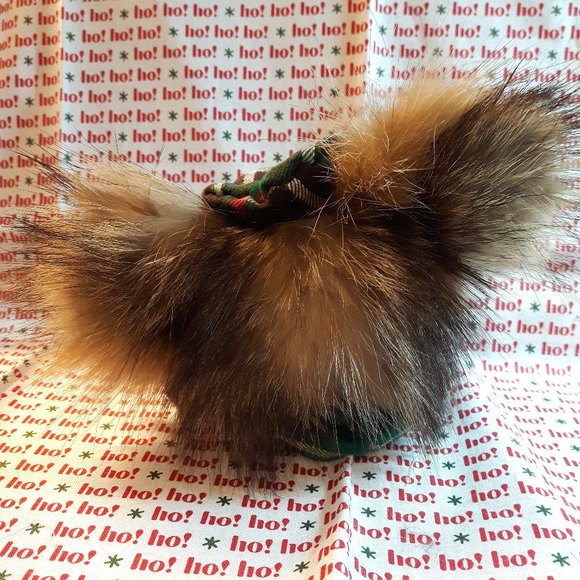 Tartan Teddy Bear Christmas Ornament - Newfoundland Tartan - Coyote - Picture 4 of 6